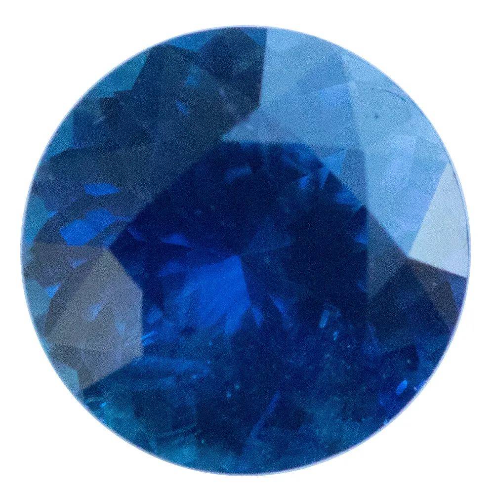 1.00CT ROUND MONTANA SAPPHIRE, ROYAL BLUE, 5.97X3.75MM