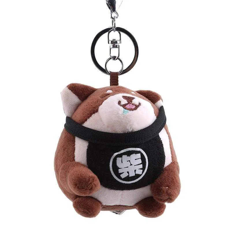 12CM Plush Hedgehog Toys Key Chain Ring Pendant Plush Toy Animal Stuffed Anime Car Fur Gifts for Women Girl Toys Doll