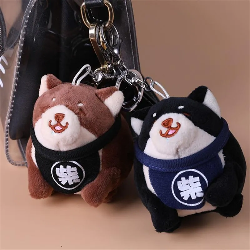 12CM Plush Hedgehog Toys Key Chain Ring Pendant Plush Toy Animal Stuffed Anime Car Fur Gifts for Women Girl Toys Doll