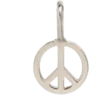 14k Midi Bitty Peace Symbol Charm