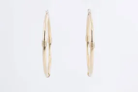 14k Yellow Gold Hoop Earrings (8.37g.)