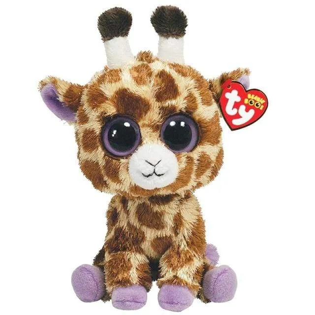 15CM Ty Beanie Big Eyed Doll Soft Stuffed Animal Lion Cat Dog Dragon Unicorn Fox Plush Toy Dolls Girls Best Birthday Gift