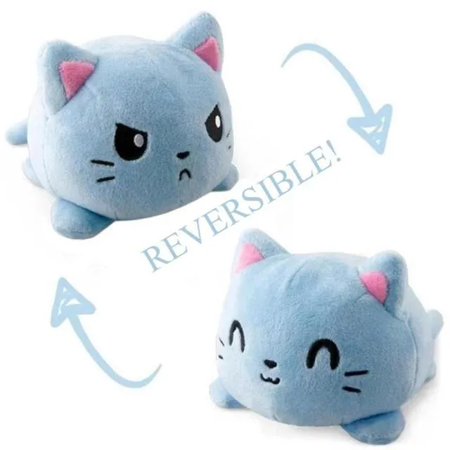 18 Styles Reversible Cat Unicorn Plush Stuffed Toy for Plush Animal Plush Animal Doublesided Flip Doll Cute Toys for Children