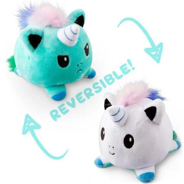 18 Styles Reversible Cat Unicorn Plush Stuffed Toy for Plush Animal Plush Animal Doublesided Flip Doll Cute Toys for Children