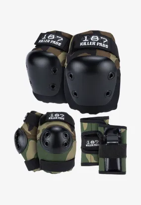 187 KILLER PADS Six pack Jnr Camo