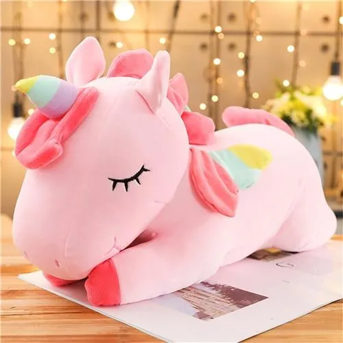 1pc 25CM Unicorn Plush Kawaii Unicorn Figure Plush Toy Lovely Unicorn Animal Stuffed Soft Plush Dolls Birthday Gift For Children