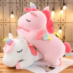 1pc 25CM Unicorn Plush Kawaii Unicorn Figure Plush Toy Lovely Unicorn Animal Stuffed Soft Plush Dolls Birthday Gift For Children