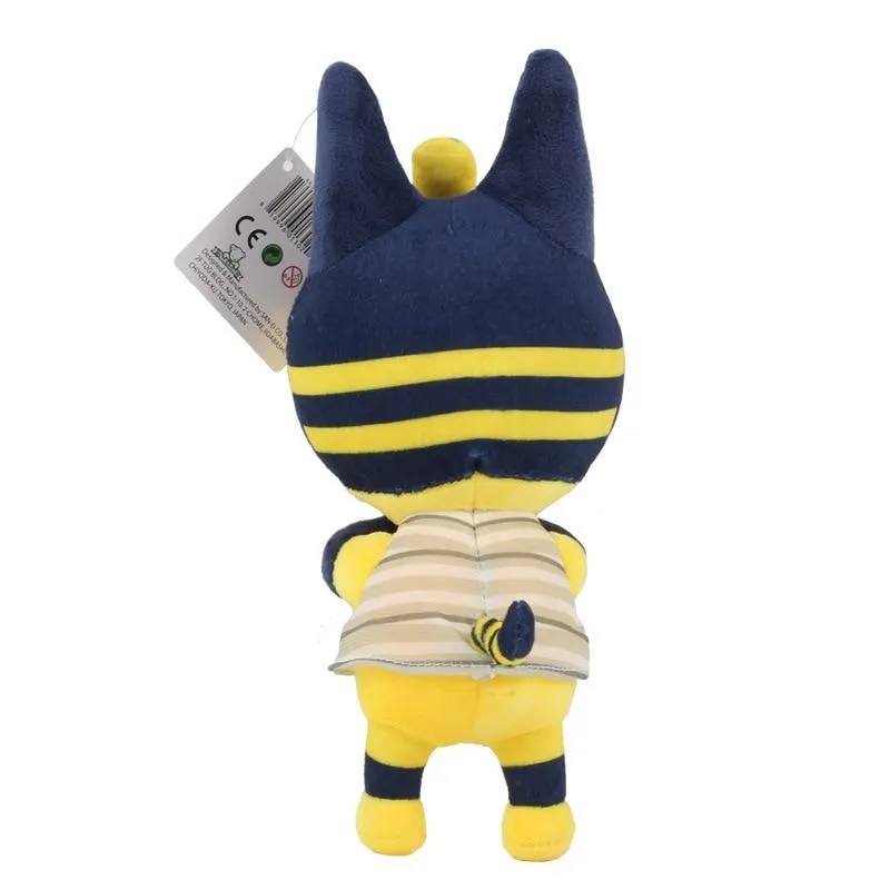 20cm Animal Crossing Ankha Plush Toys Doll Cute Crossing Cat Ankha Plush Soft Stuffed Toys Gifts for Children Kids With Tag