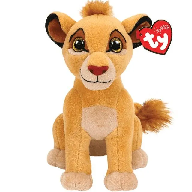 20CM Ty Big Eyes Stuffed Animals The Lion Guard King Kion Simba Fuli Ono Figurines Plush Toys Collection Doll Birthday Gift