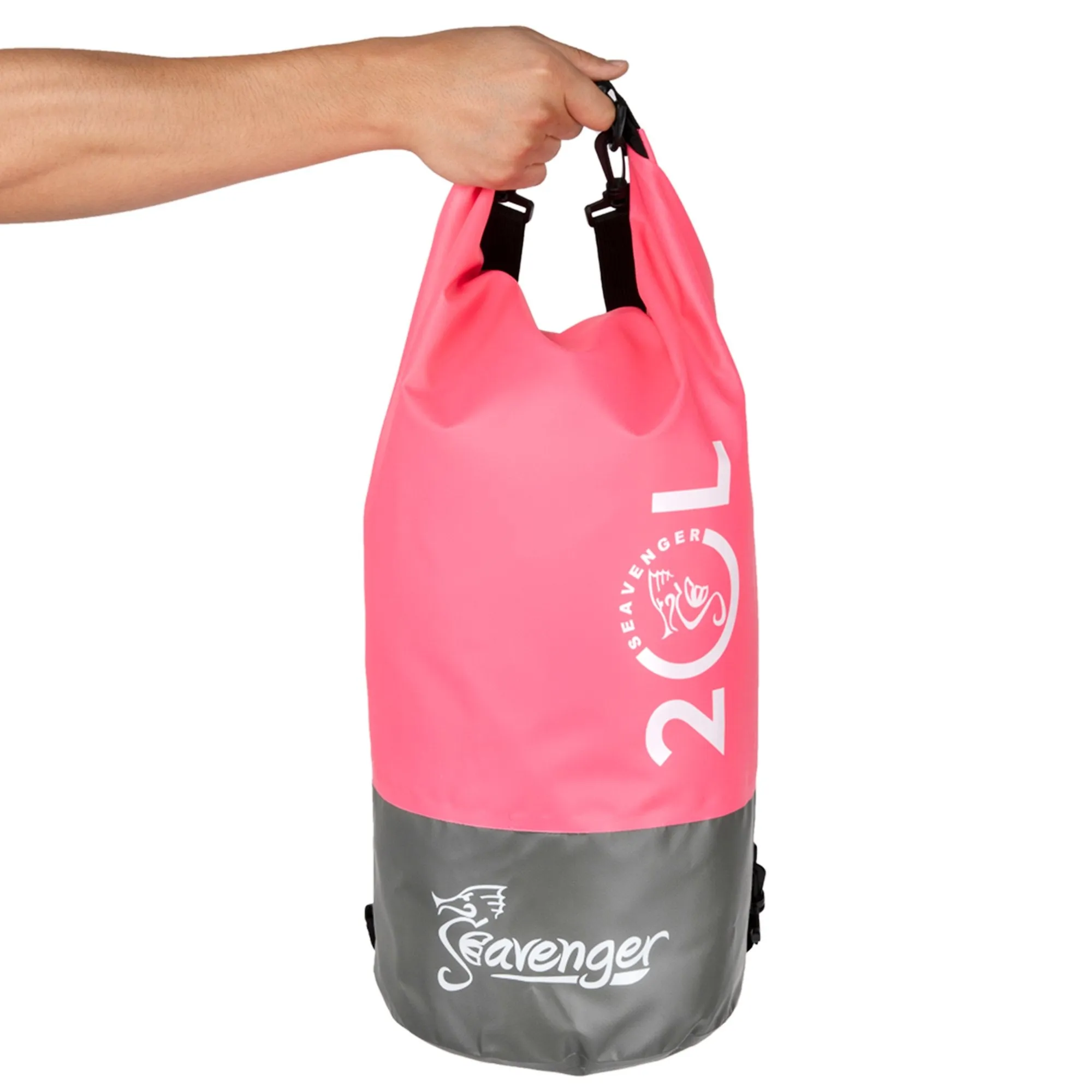 20L Seafarer Waterproof Dry Bag - Pink