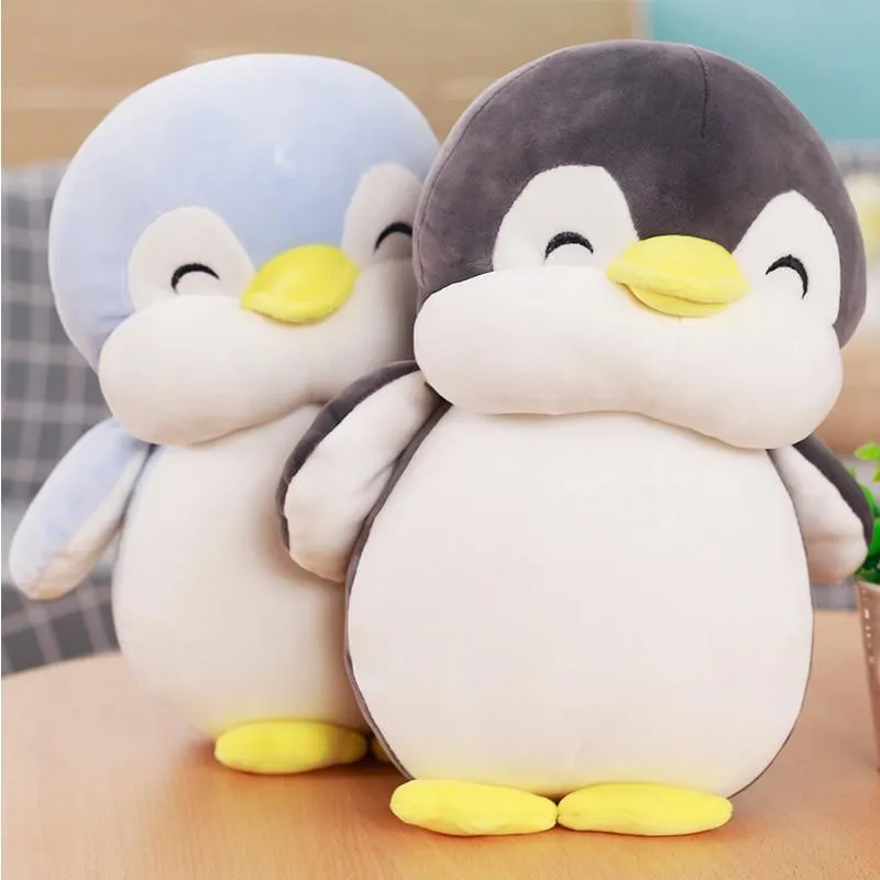 30-55cm Soft Fat Penguin Plush Toys Stuffed Cartoon Animal Doll Fashion Toy for Kids Baby Lovely Girls Christmas Birthday Gift