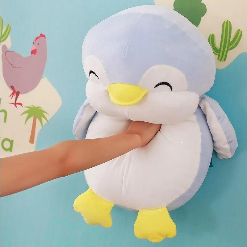 30-55cm Soft Fat Penguin Plush Toys Stuffed Cartoon Animal Doll Fashion Toy for Kids Baby Lovely Girls Christmas Birthday Gift