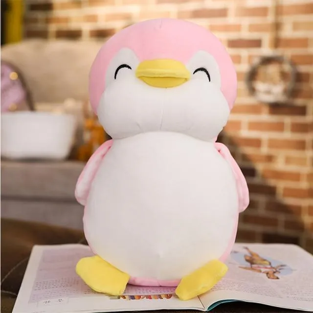 30-55cm Soft Fat Penguin Plush Toys Stuffed Cartoon Animal Doll Fashion Toy for Kids Baby Lovely Girls Christmas Birthday Gift