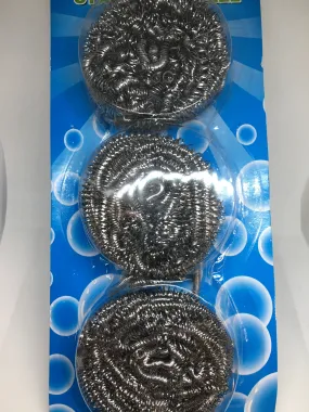 3PC Stainless Steel Cleaning Scourer