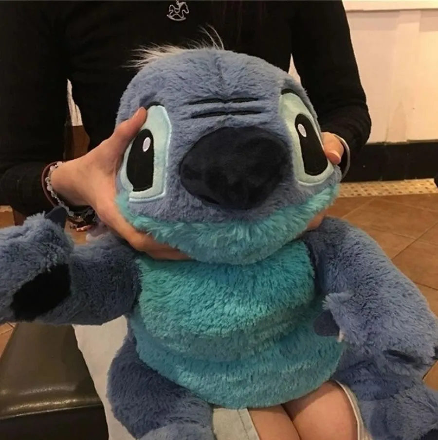 60cm Lilo And Stitch Disney Store Big Stuffed Animals Toys Pillow With Anime For Sleep Kids Dolls Girls Children Birthday Gift