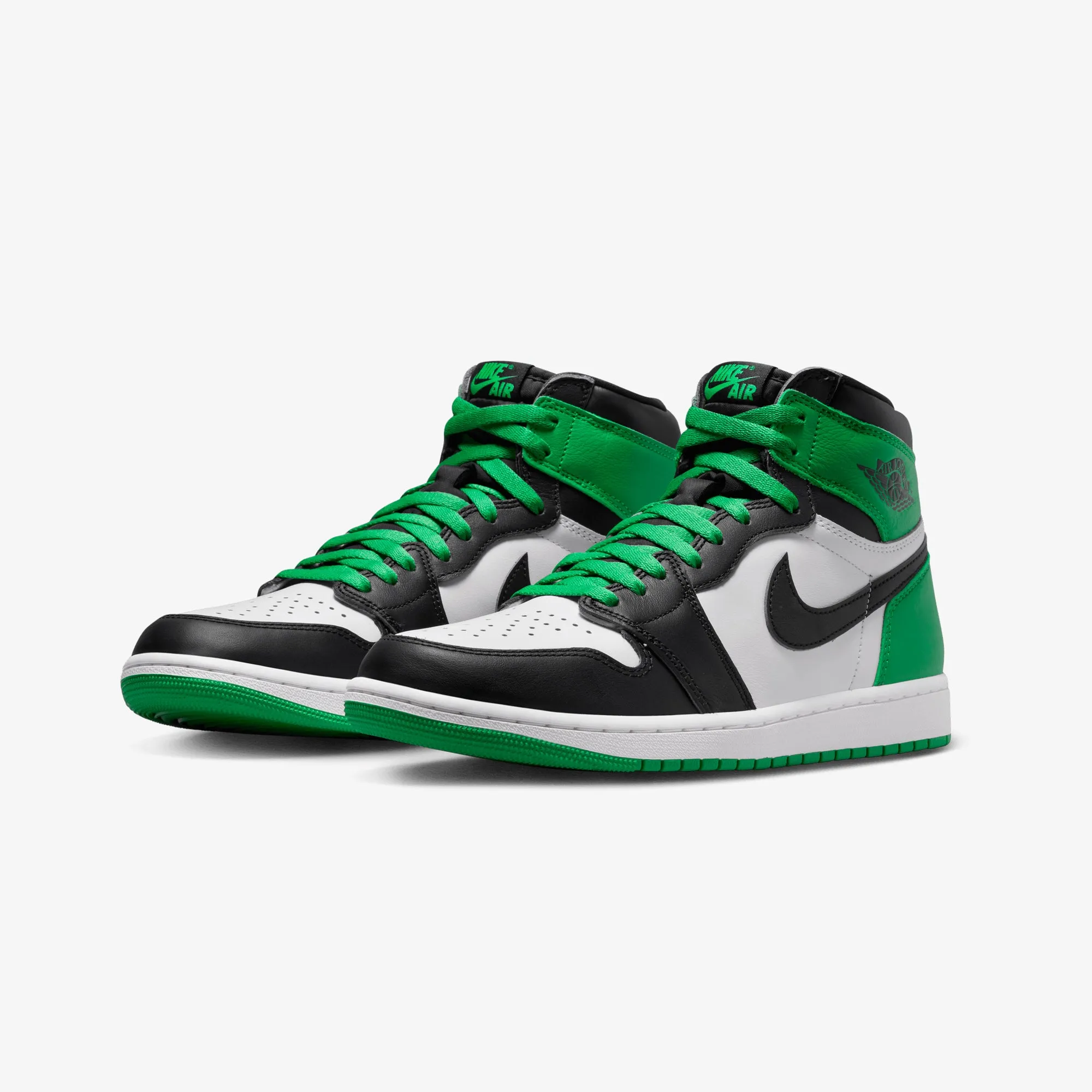 AIR JORDAN 1 RETRO HIGH OG 'BLACK/LUCKY GREEN-WHITE'