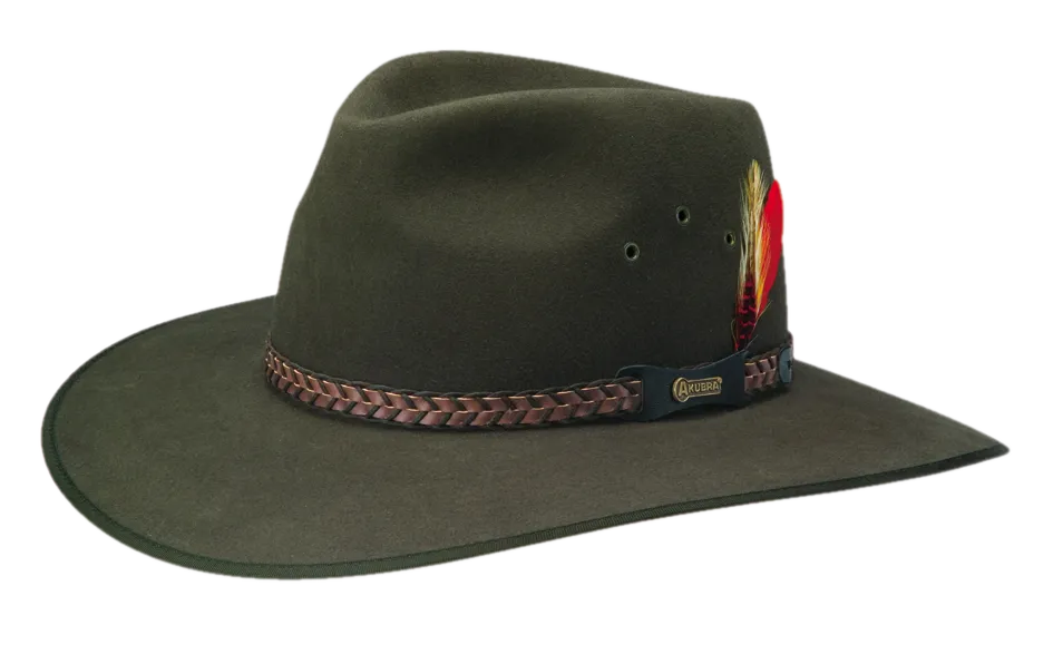 Akubra Tablelands Brown Olive