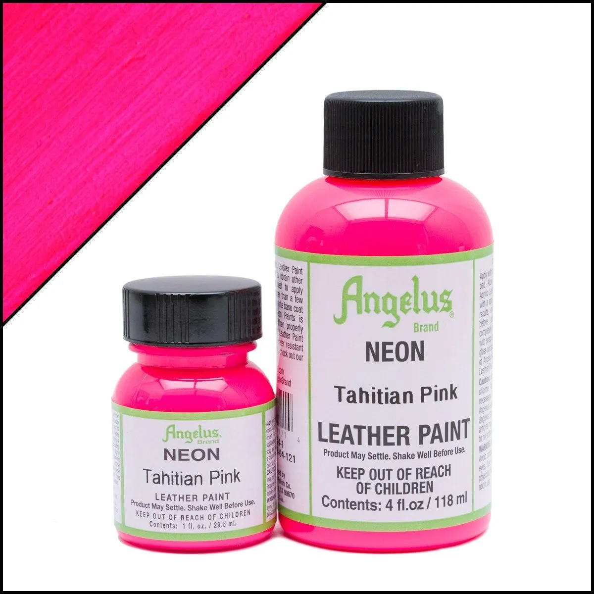 Angelus Leather Paint Neon Tahitian Pink