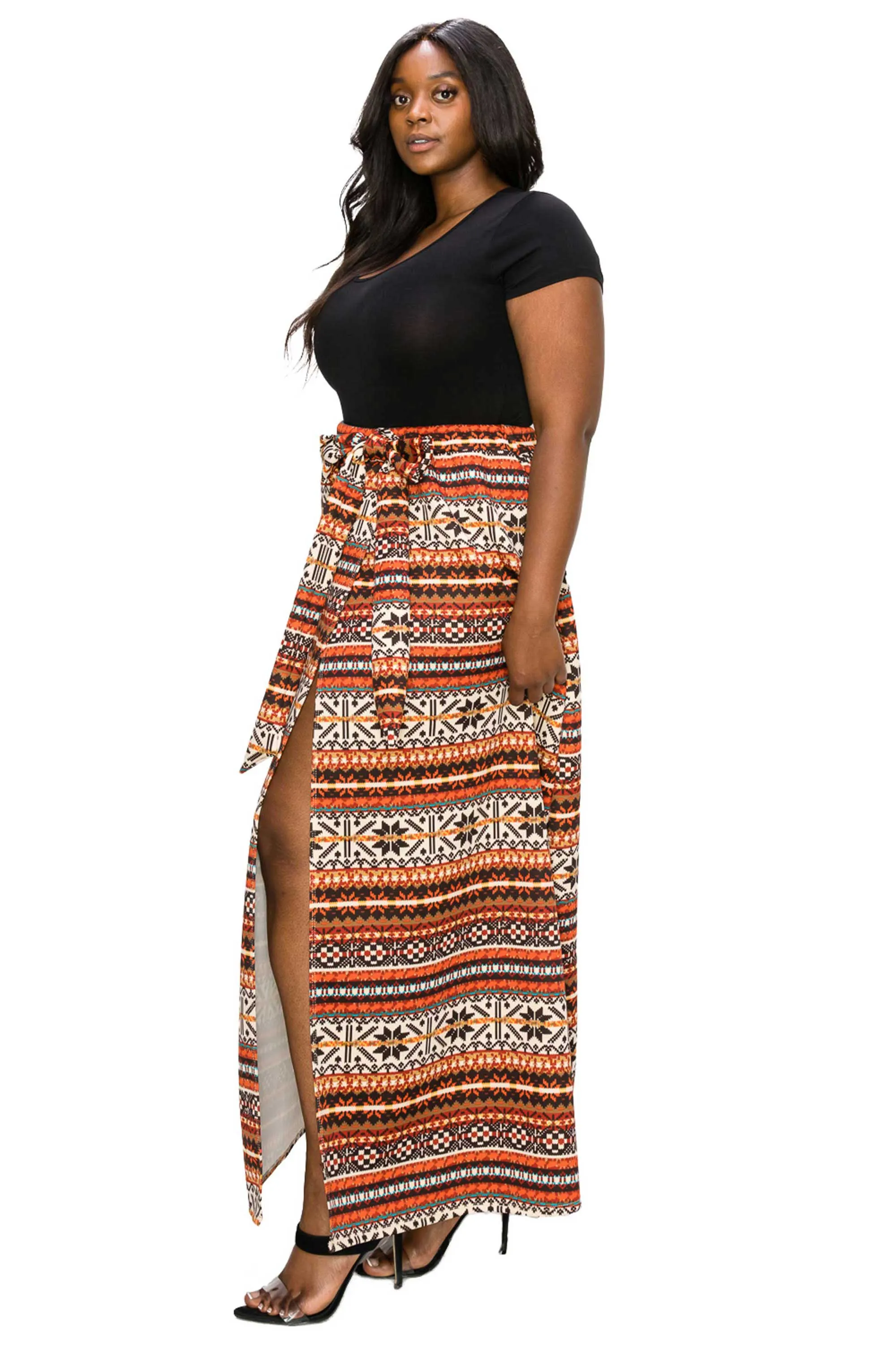 Ari Wrap Maxi Skirt