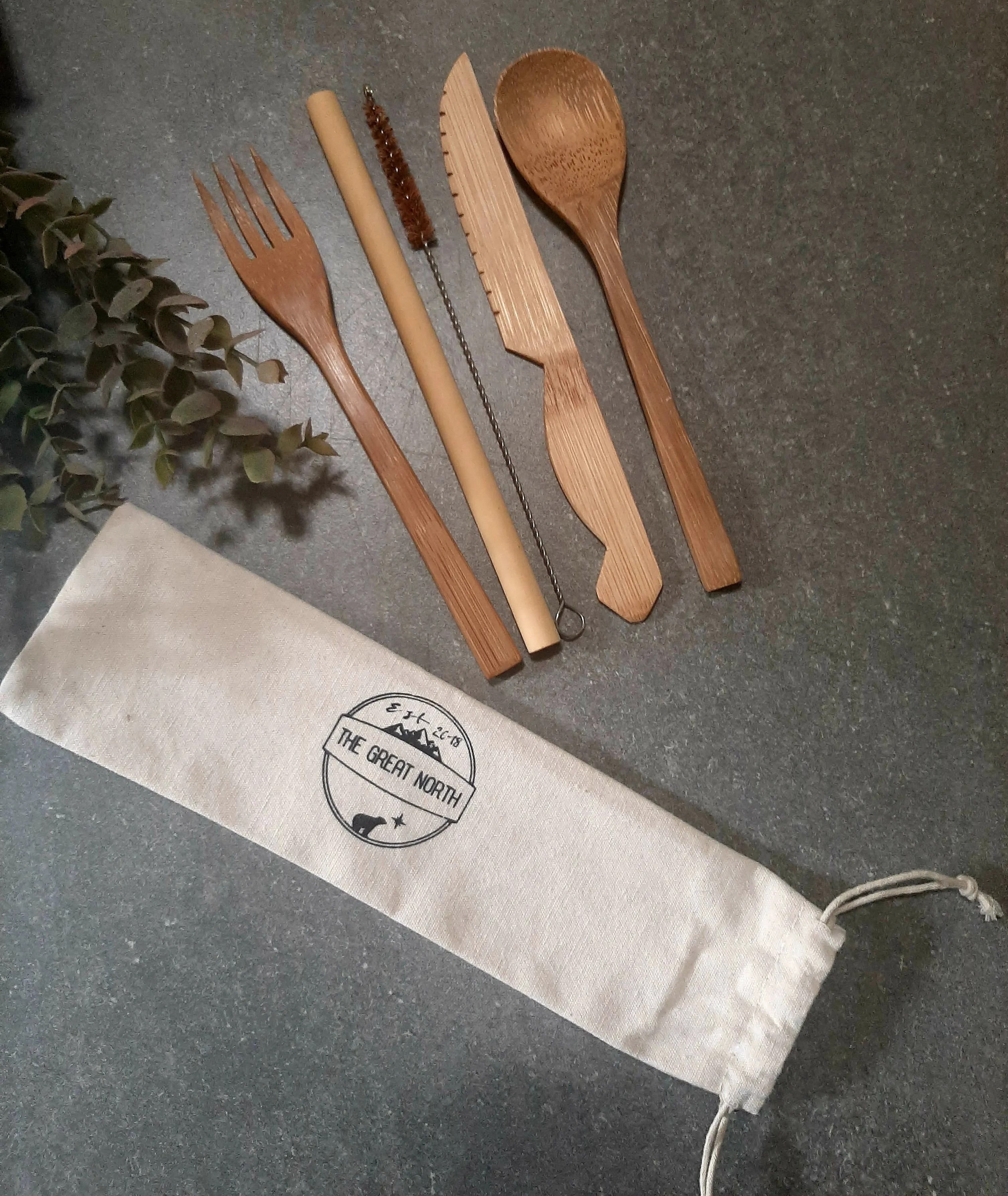 Bamboo Cutlery Set