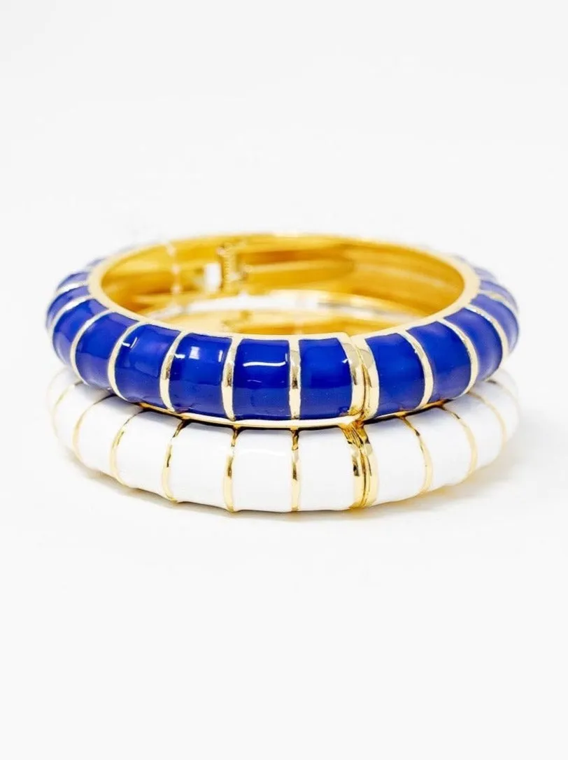 Bamboo Enamel Bracelet