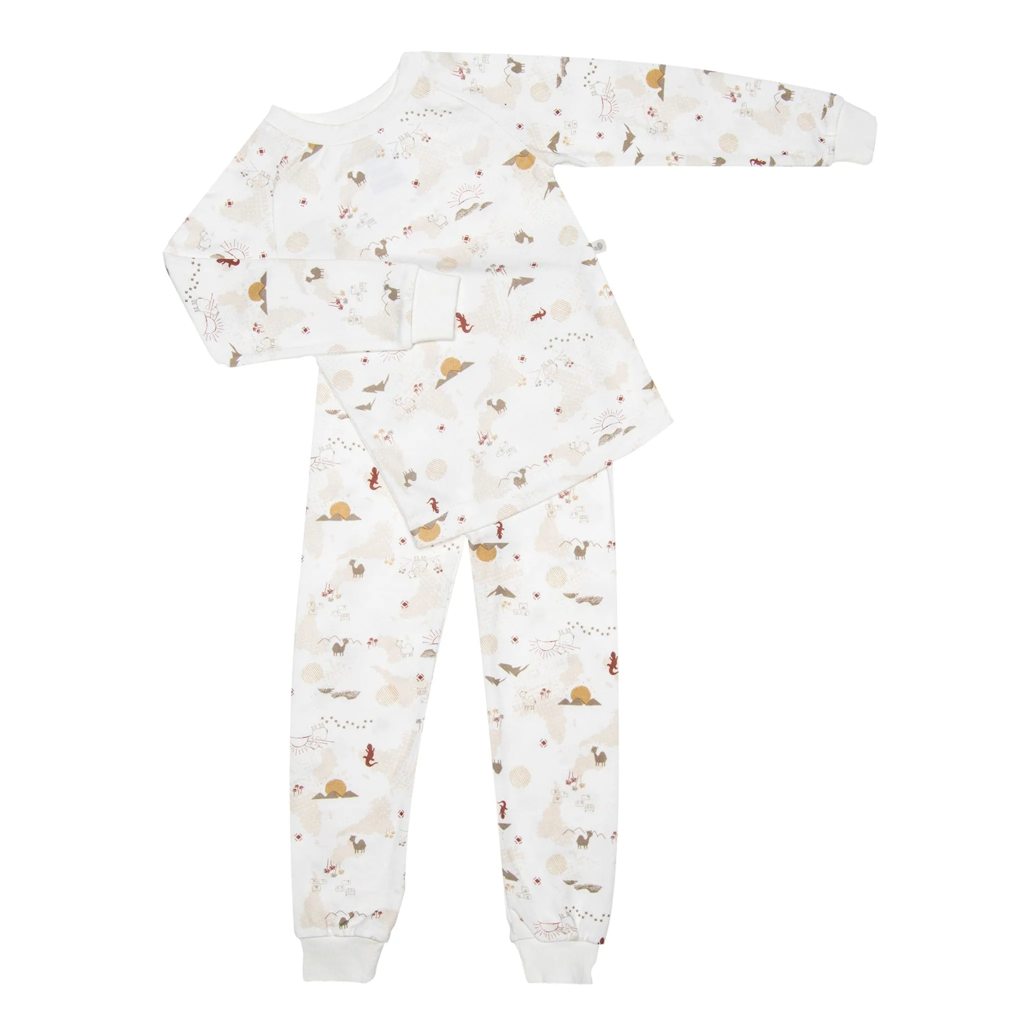 Bamboo pajama set - Desert