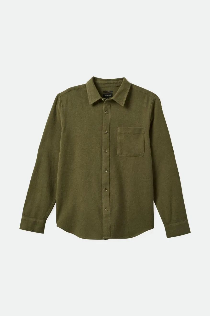 Bixby Reserve L/S Flannel - Melange Olive