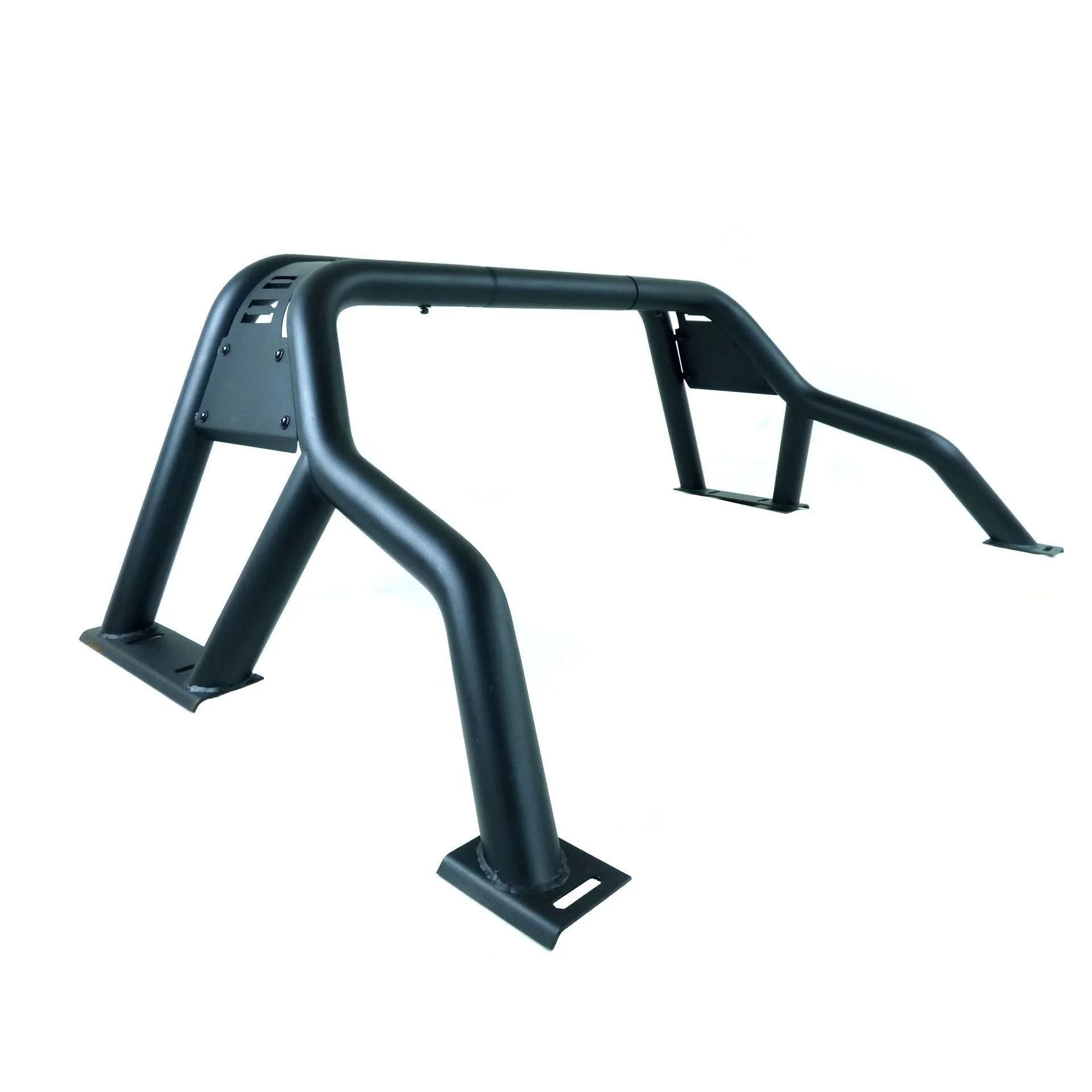 Black SUS201 Short Arm Roll Sports Bar for the Toyota Hilux 1997-2005