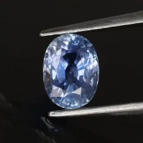 Blue Sapphire | natural, oval cut 7x5 mm, VS, *1.4ct