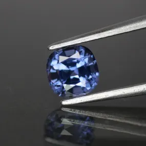 Blue Spinel | natural, cushion cut *5.5x5.5mm, VS, 0.98ct