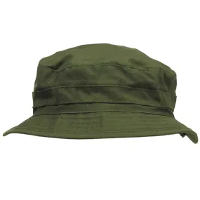 Boonie Bush Hat Short Brim Olive Green