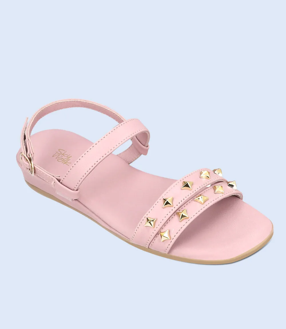 BW7537-LILAC-Women Comfort Sandal