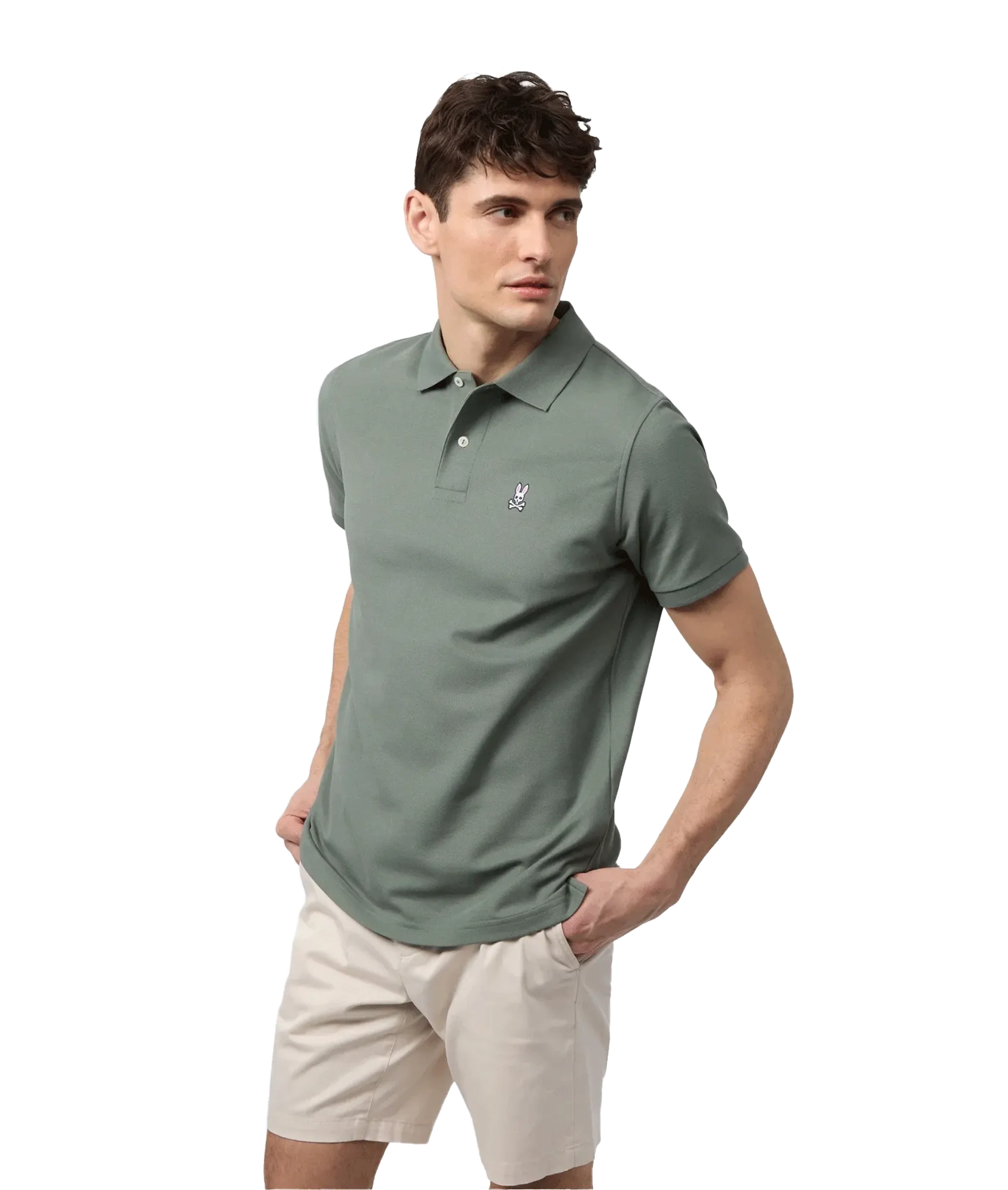 Classic Pique Polo Shirt - Green