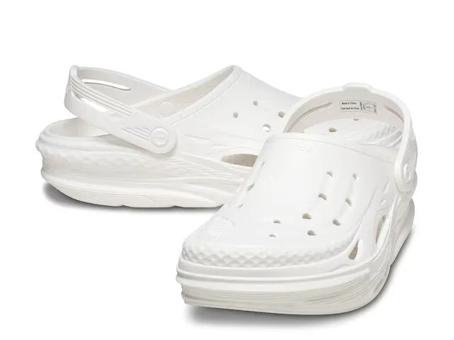 Crocs Unisex Off Grid Clog - White