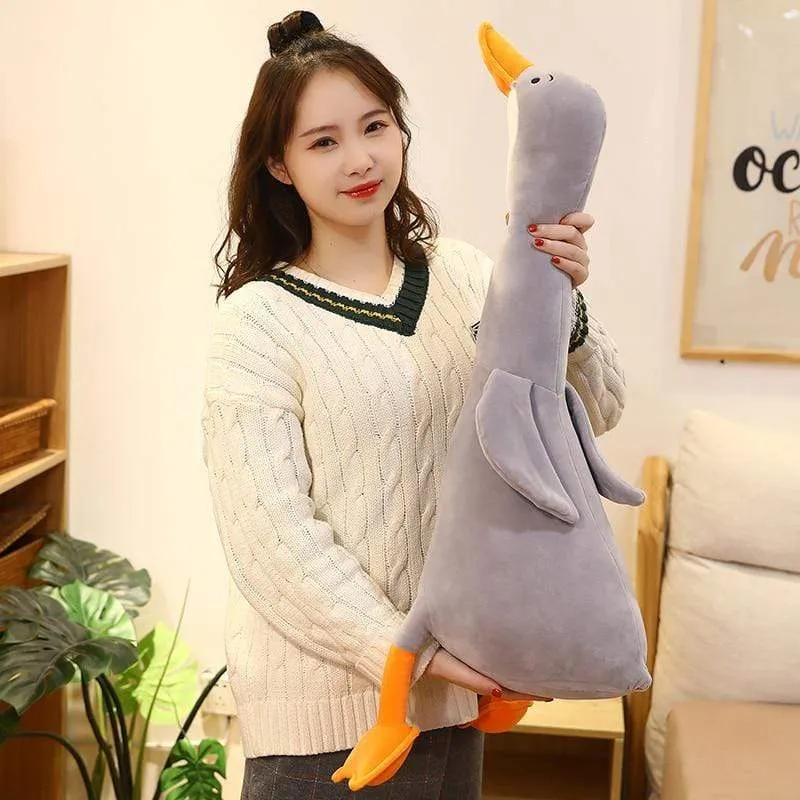 Cute Cotton Goose Stuffed Toys Animal Baby Accompanying Dolls Plush Comfort Dolls Soft Pillow Nordic Home Decor