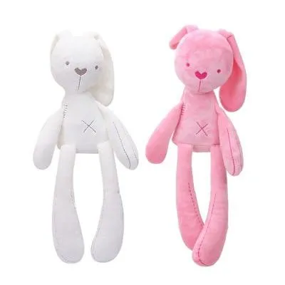 Cute Rabbit Doll Baby Soft Plush Toys For Children Bunny Sleeping Mate Stuffed &Plush Animal Baby Toys For Infants