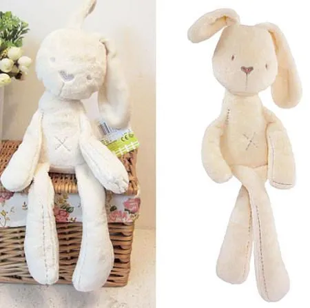 Cute Rabbit Doll Baby Soft Plush Toys For Children Bunny Sleeping Mate Stuffed &Plush Animal Baby Toys For Infants