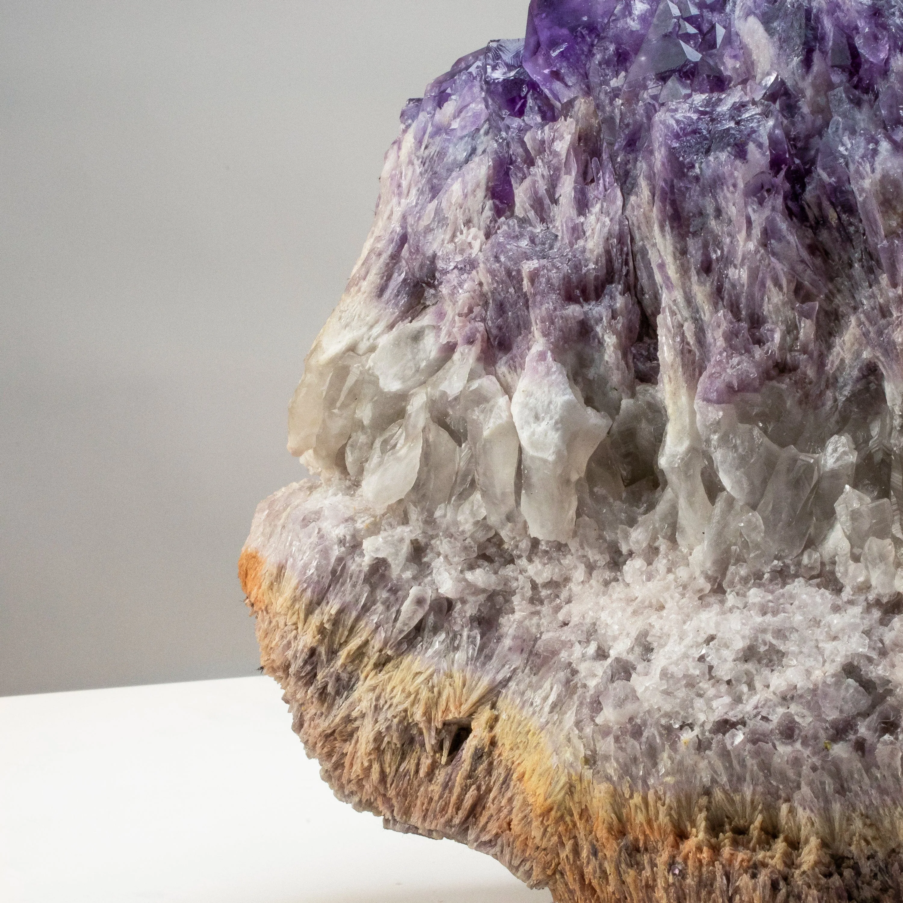 Elestial Amethyst Cluster Point from Brazil - 43lbs / 13