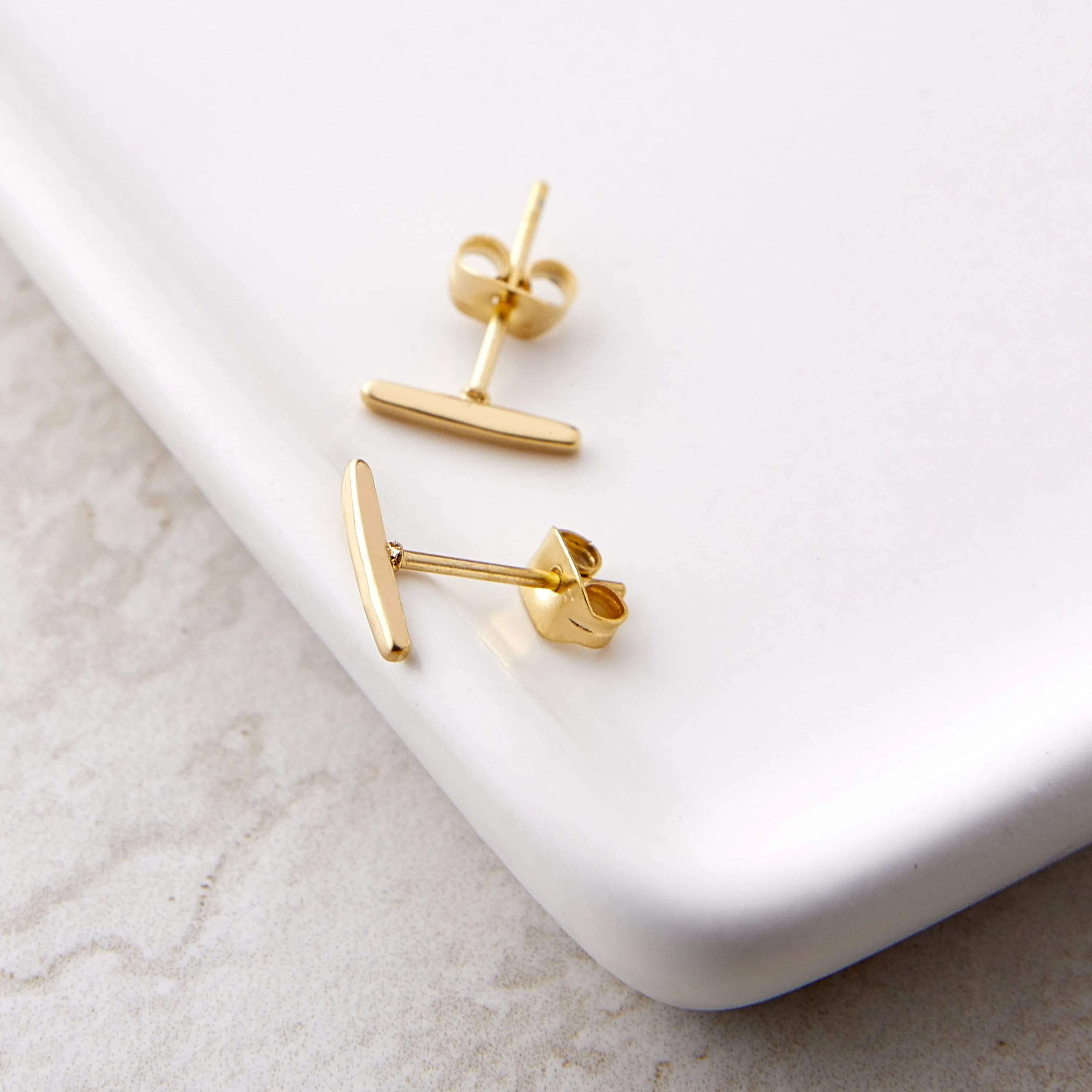 Essential Pillar Stud Earrings