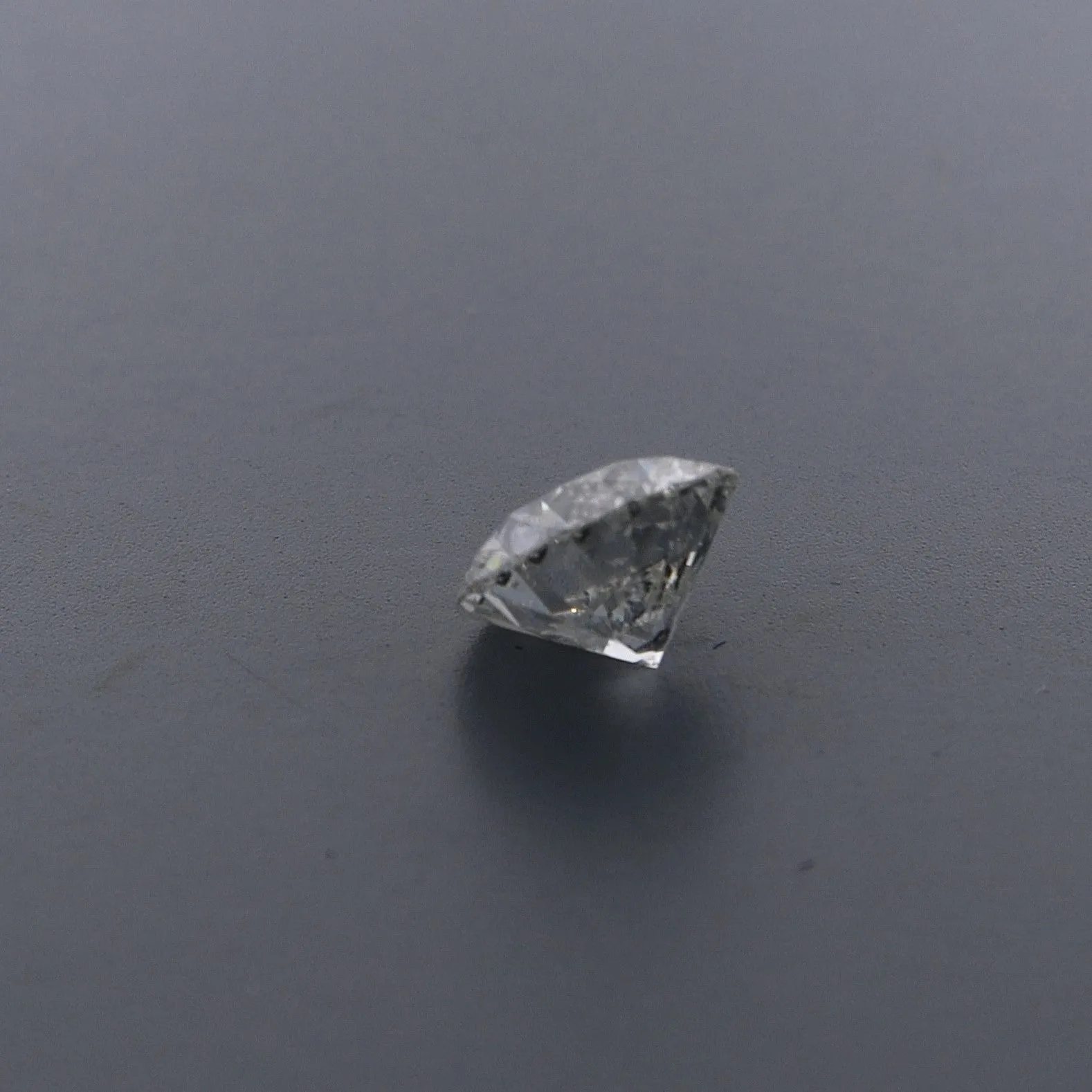 Estate Round Brilliant 1.51CT HI1 Diamond with AGS Certification