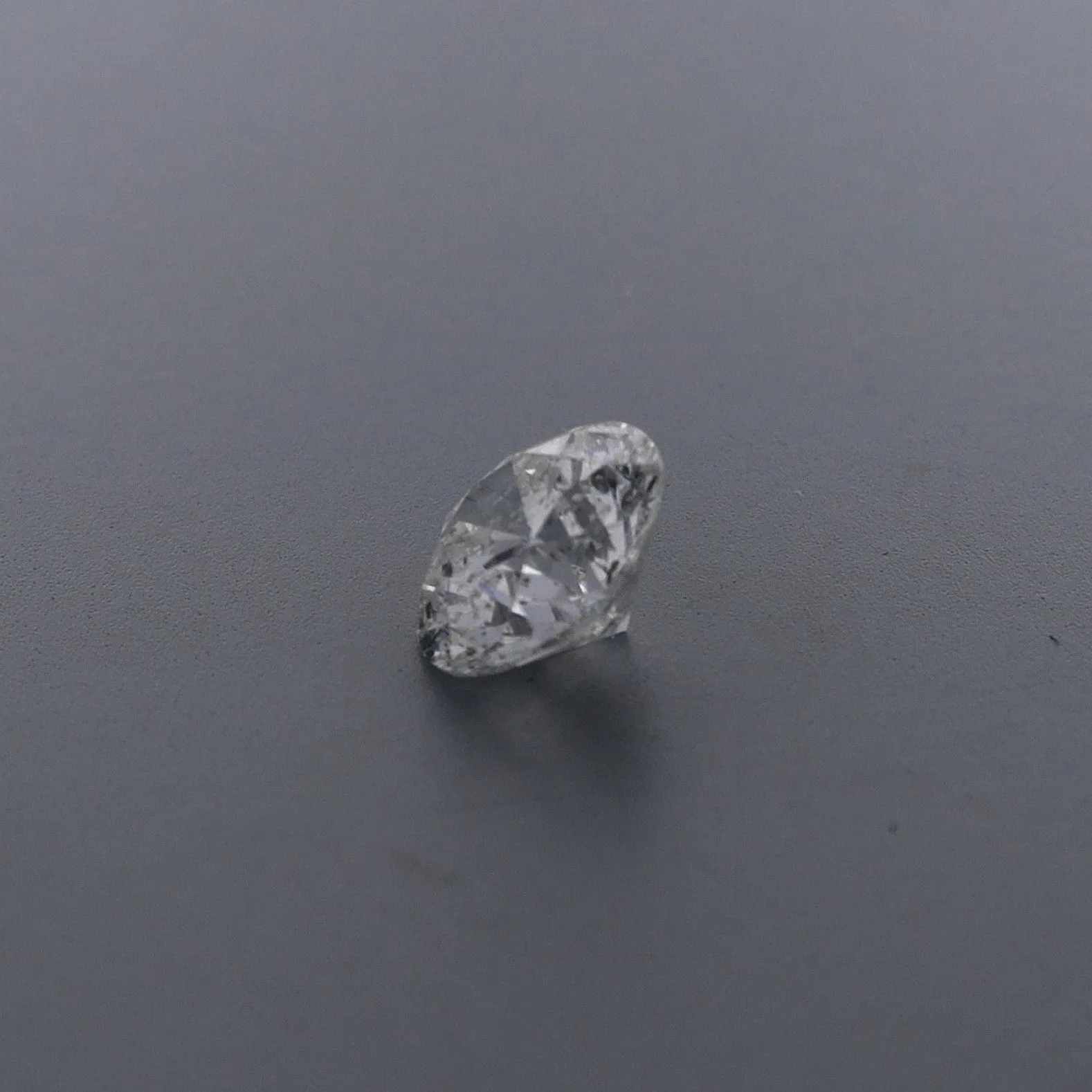 Estate Round Brilliant 1.51CT HI1 Diamond with AGS Certification