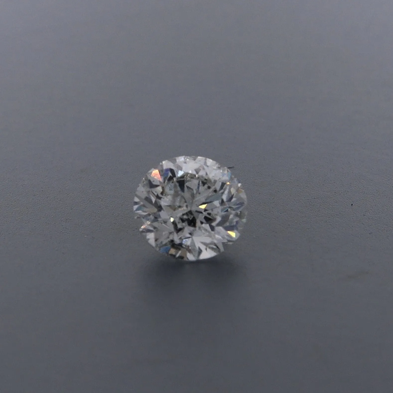 Estate Round Brilliant 1.51CT HI1 Diamond with AGS Certification