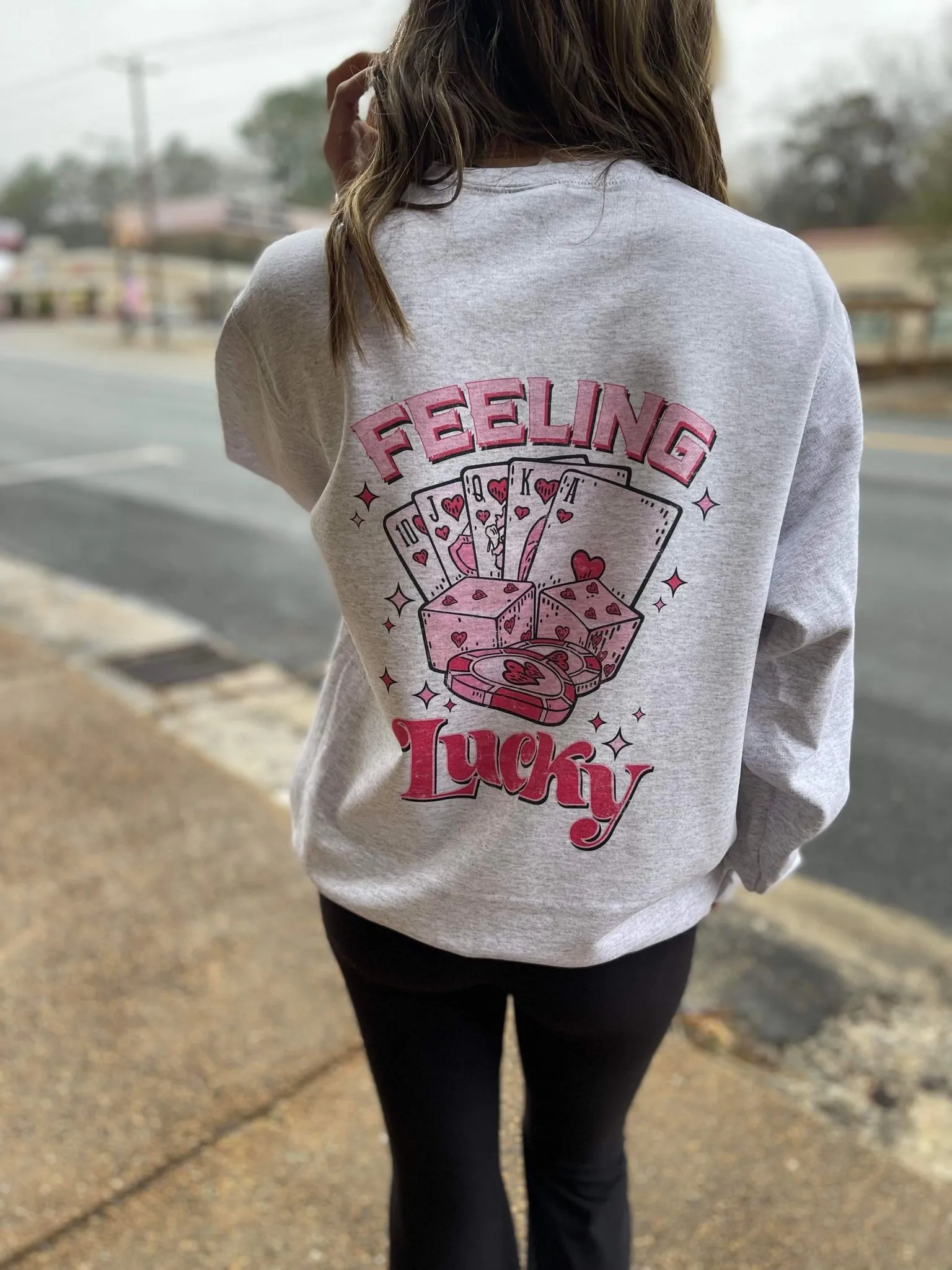 Feelin Lucky Valentines Edition Sweatshirt