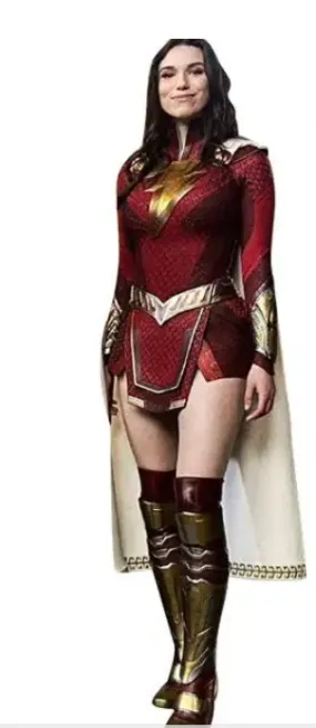 Fury of Gods- Female Shazam Costume Movie Superhero - 25 day shipping