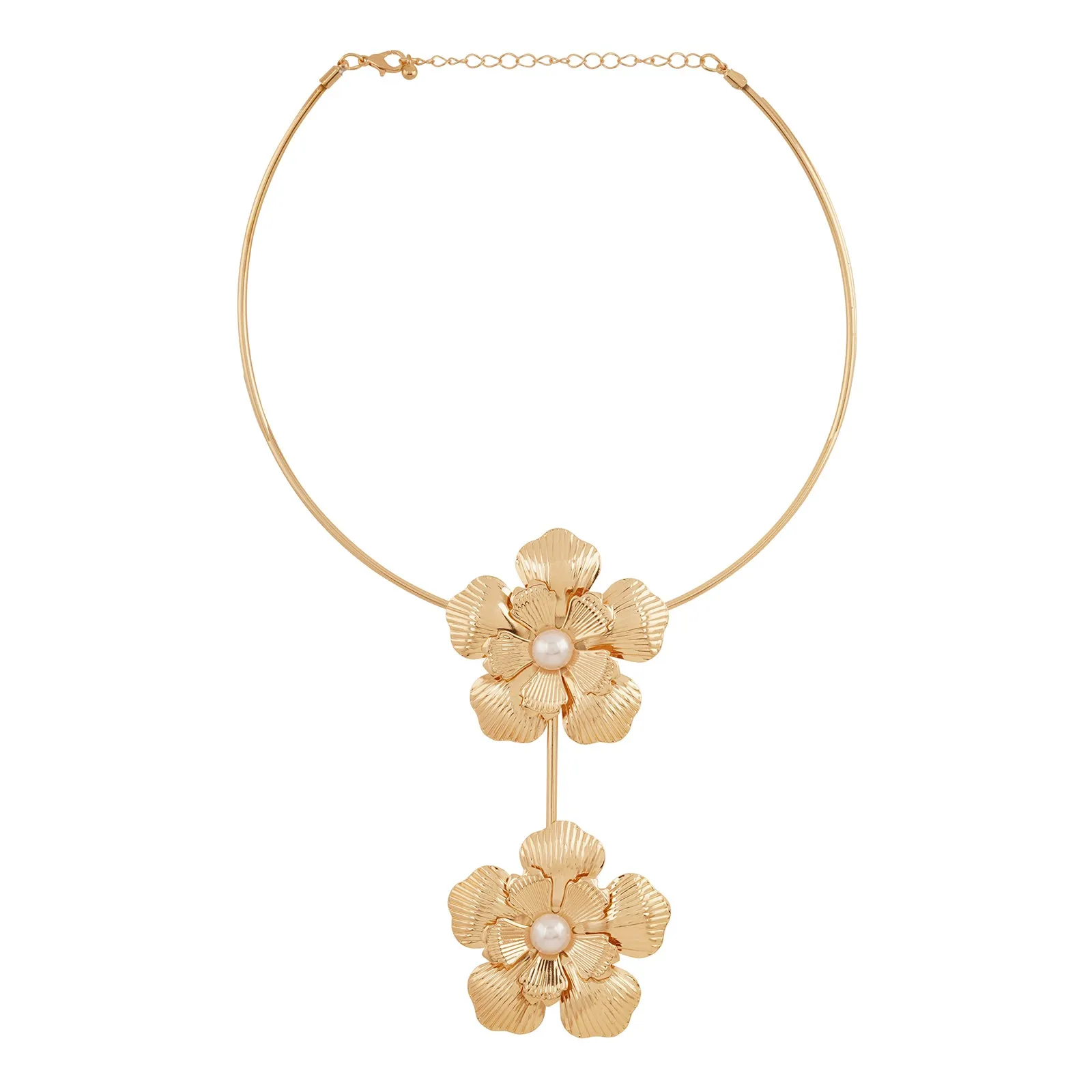 Gloxinia Gold Necklace