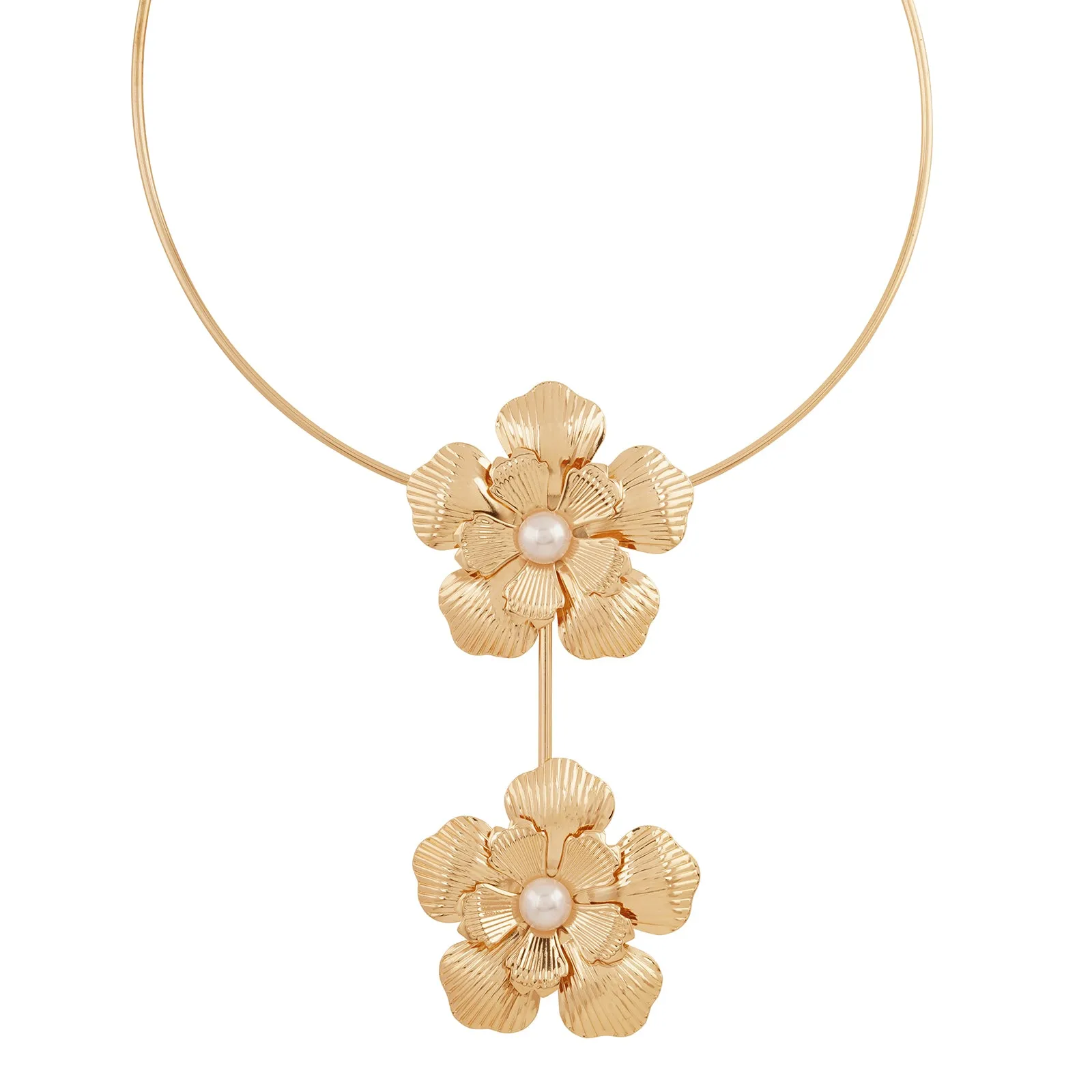 Gloxinia Gold Necklace