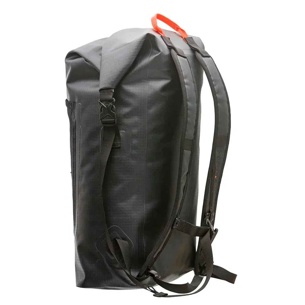 Grundens Bootlegger Roll Top Waterproof Backpack 30L in Anchor