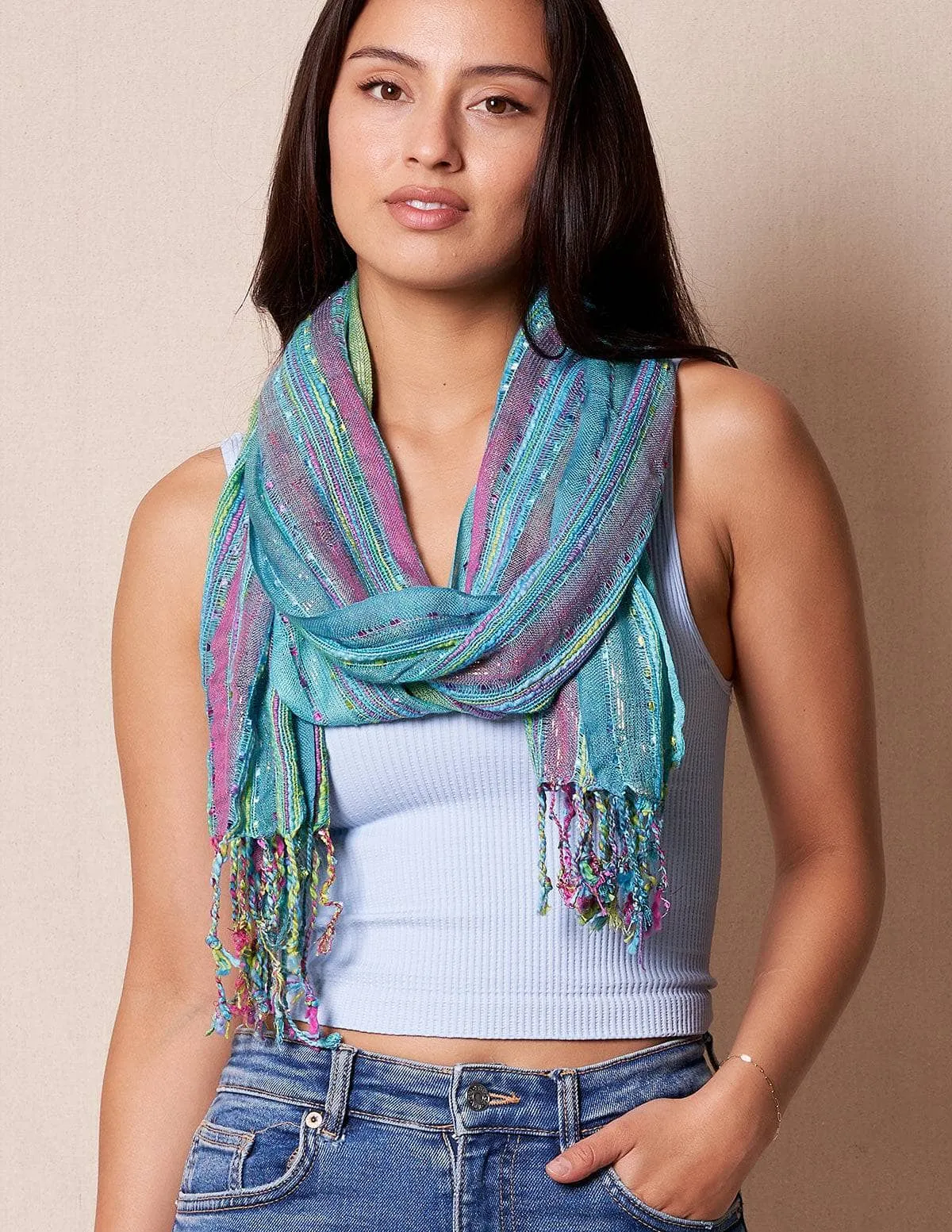 Handwoven Aashvi  Scarf