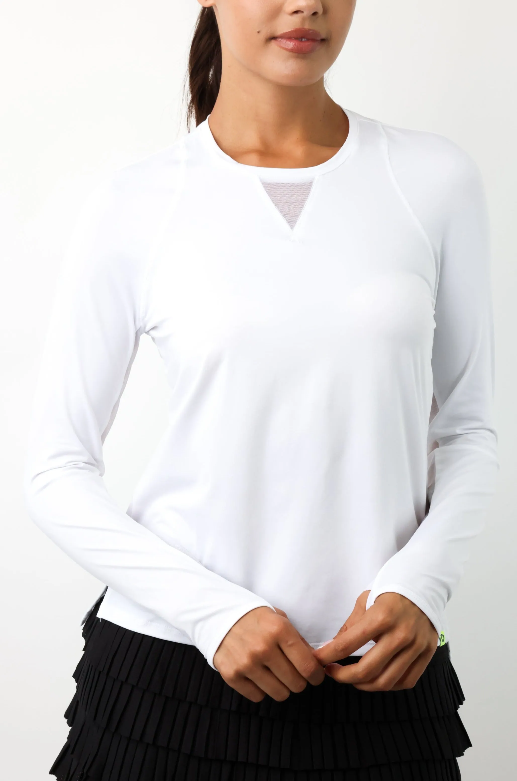 High Low Breezy Long Sleeve Top