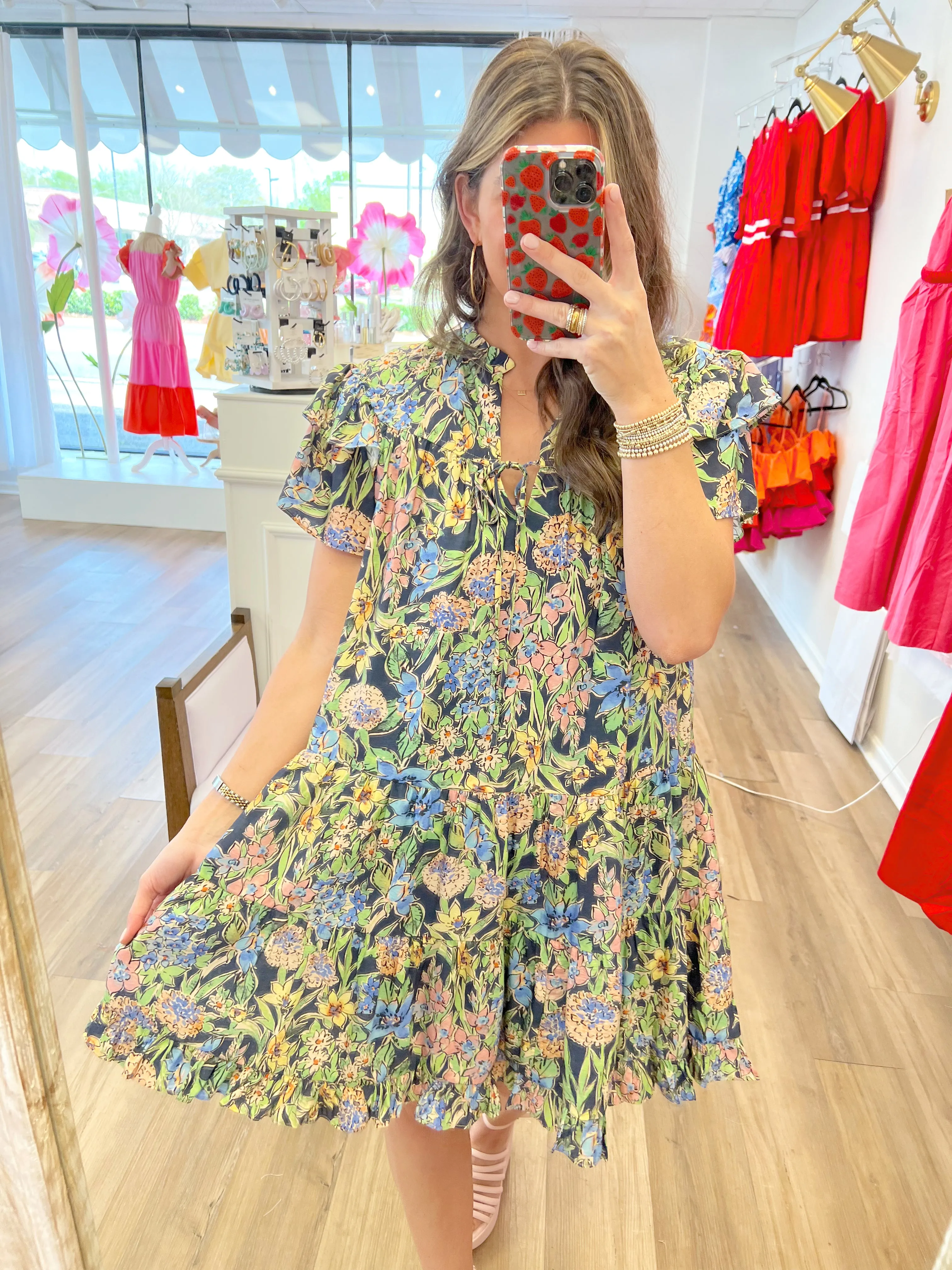 Hillside Floral Dress